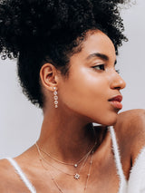 Boucles d'oreilles étoile polaire Melia Aztec 
