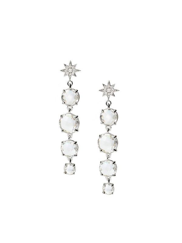Boucles d'oreilles étoile polaire Melia Aztec 