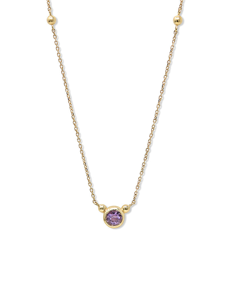 Bonheur Birthstone Necklace