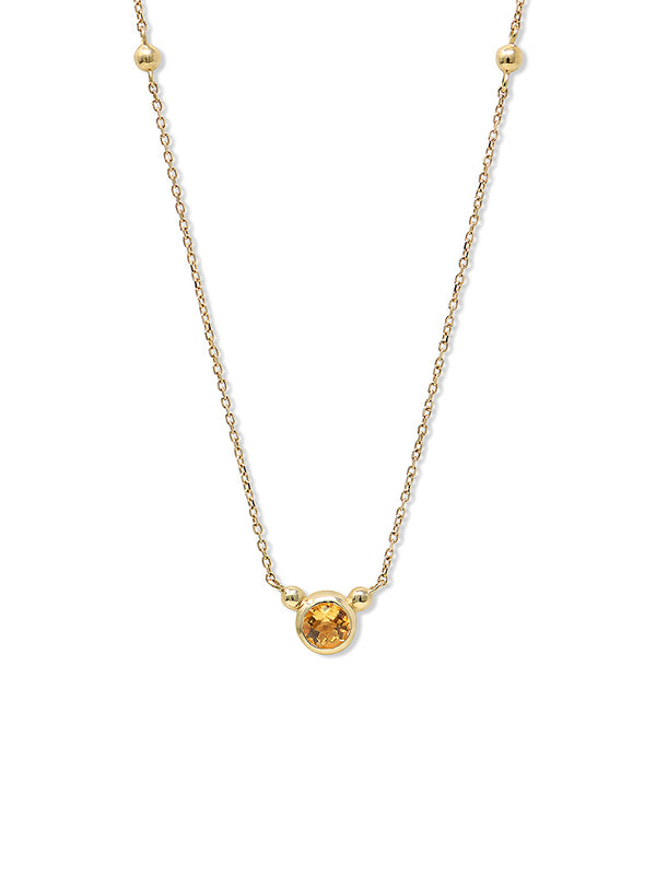 Bonheur Birthstone Necklace