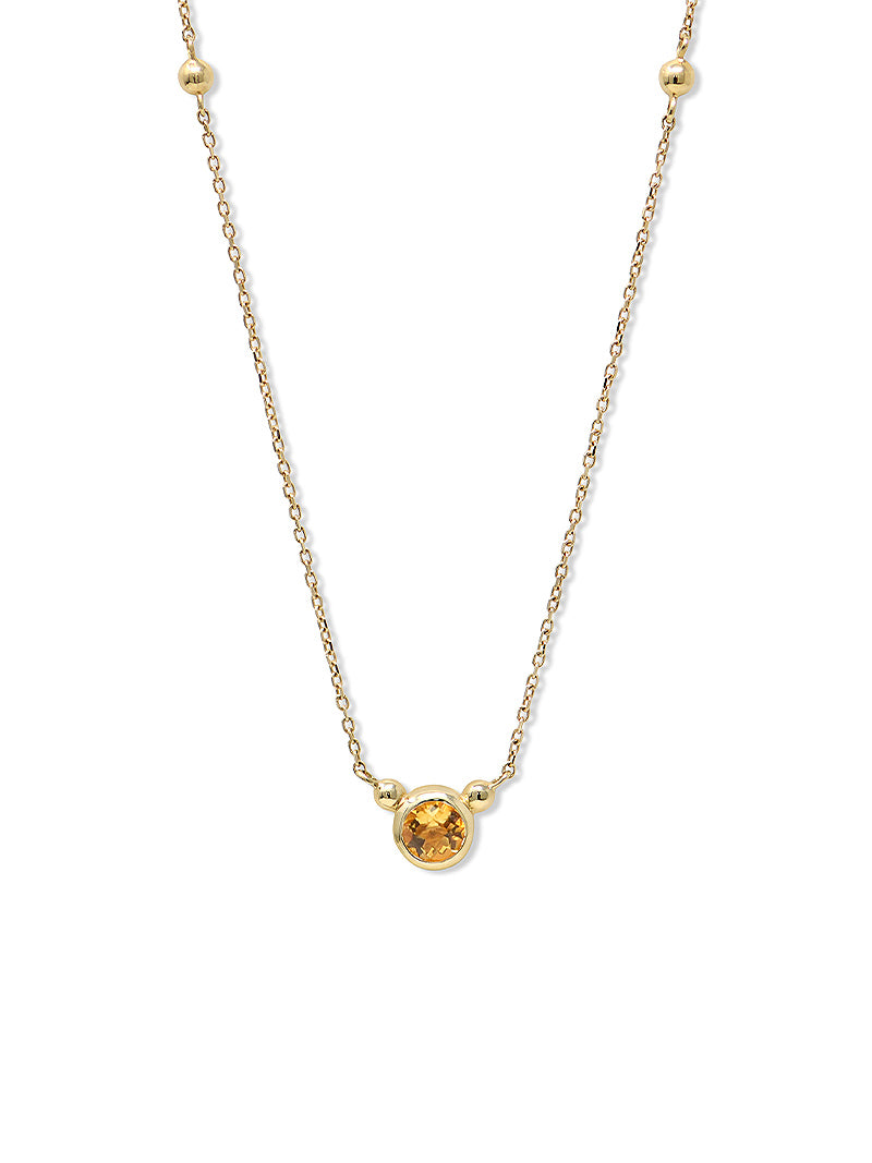 Bonheur Birthstone Necklace