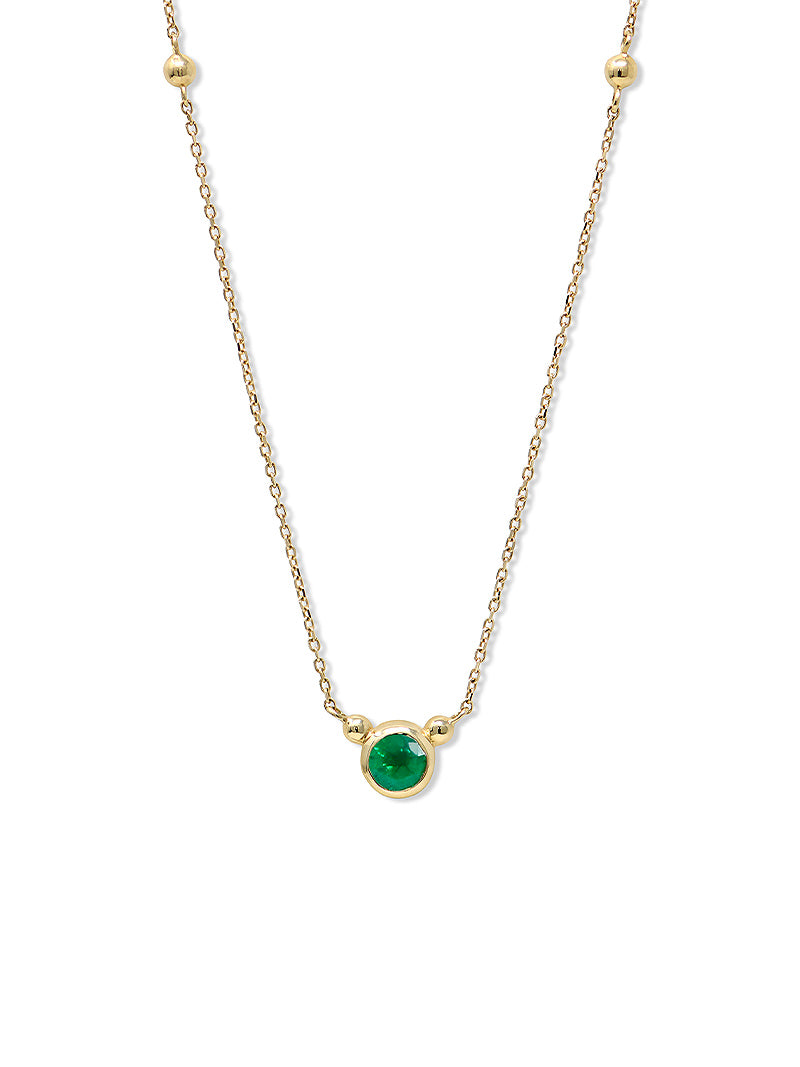 Bonheur Birthstone Necklace