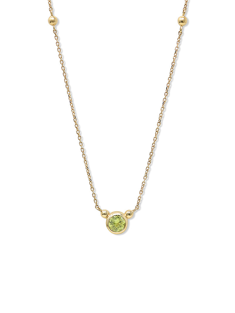 Bonheur Birthstone Necklace
