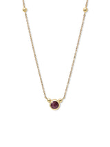 Bonheur Birthstone Necklace