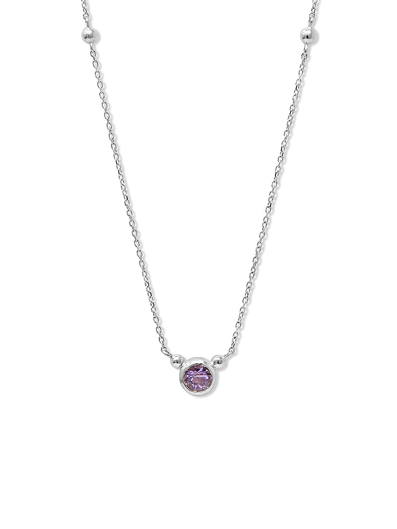 Bonheur Birthstone Necklace