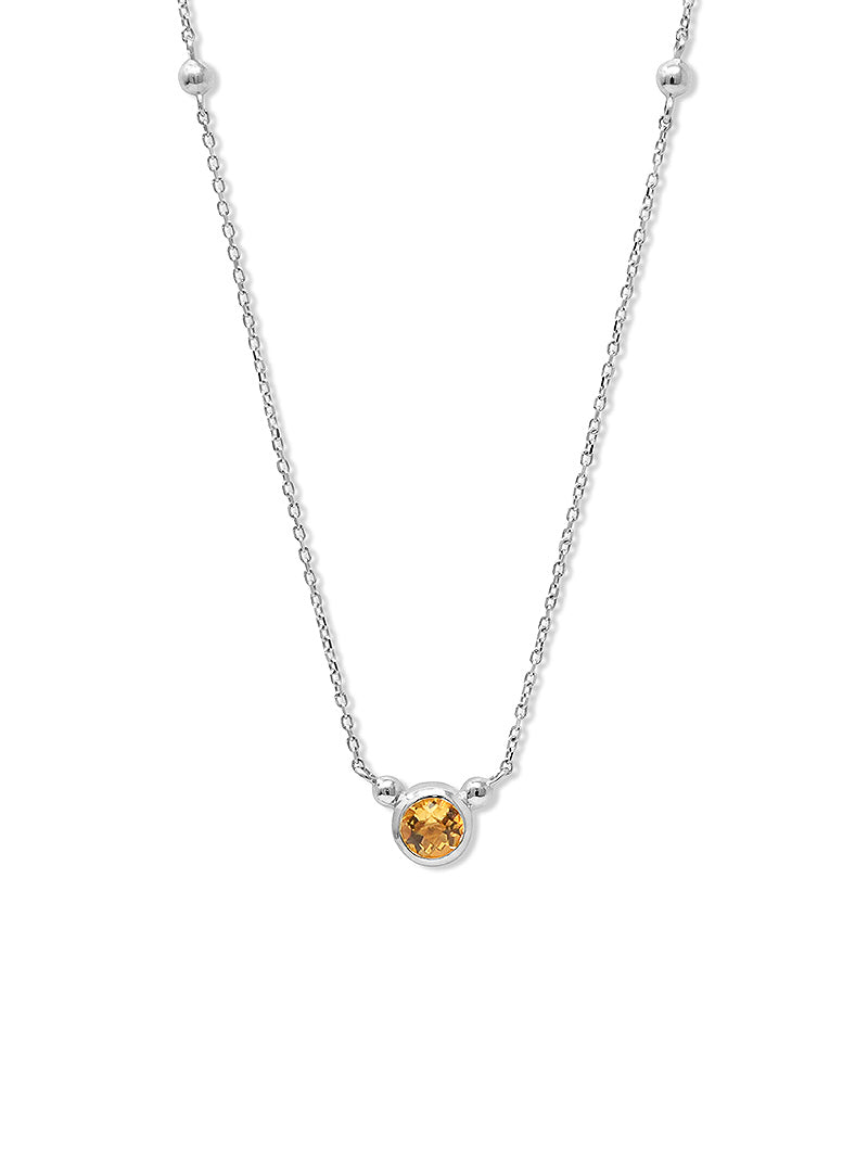Bonheur Birthstone Necklace
