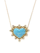 Dew Drop Heart Pendant