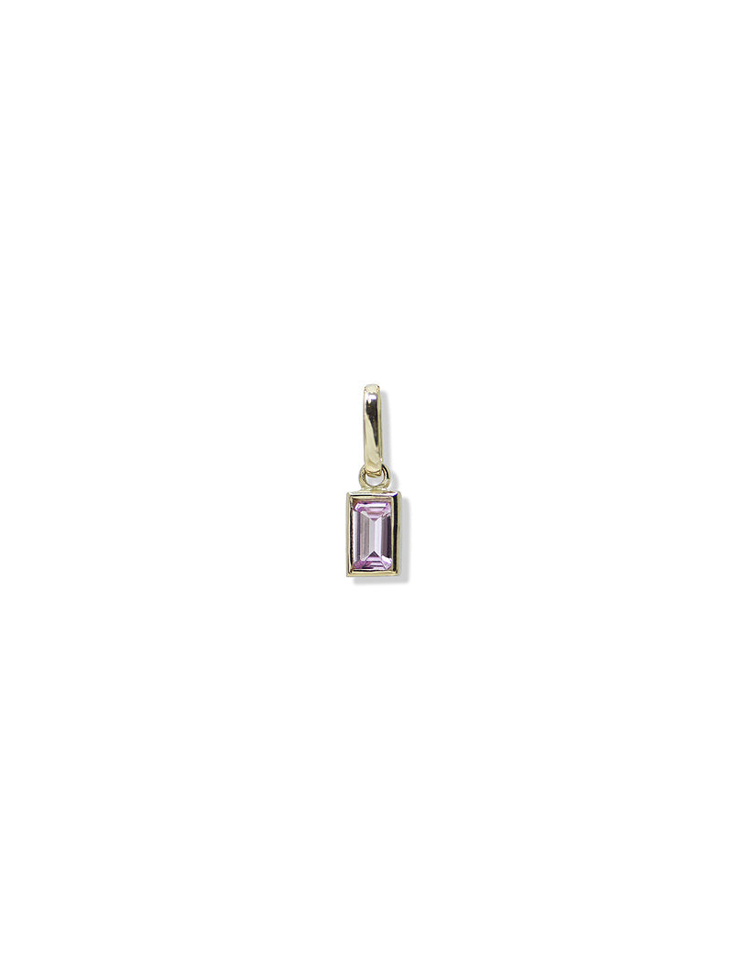 Cléo Carré Pendant Charm