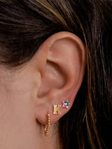 Love Letters Pavé Single Star Stud
