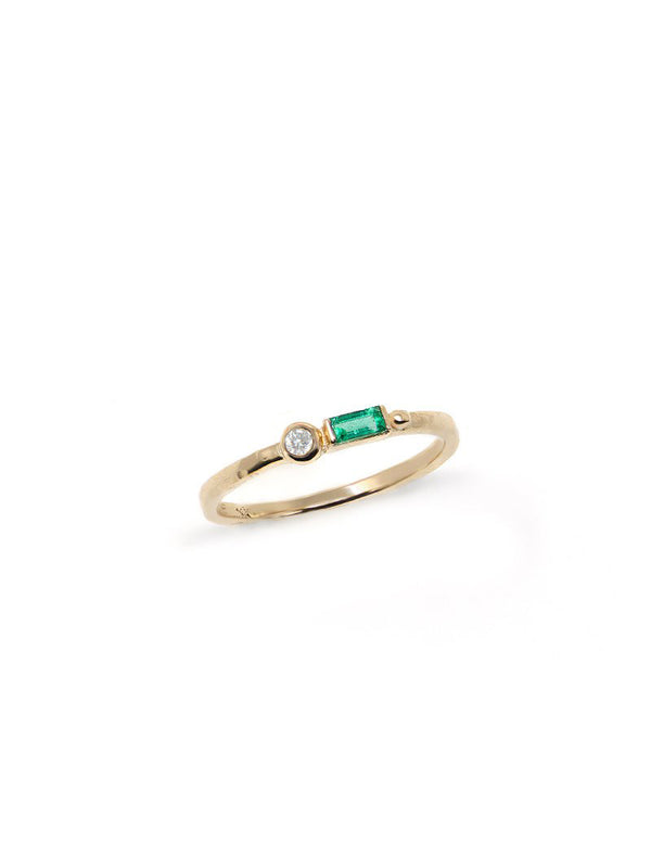 Cléo Baguette Stackable Ring