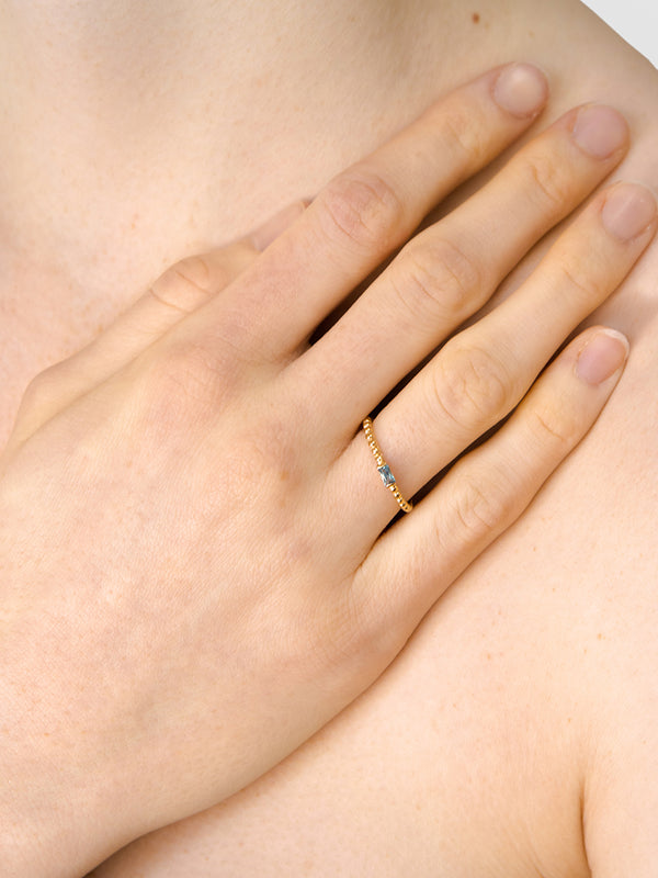 Bague Superposable Baguette Dew Drop
