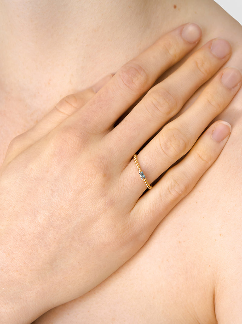 Bague Superposable Baguette Dew Drop