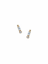Mel Soldera Cléo Baguette Stud
