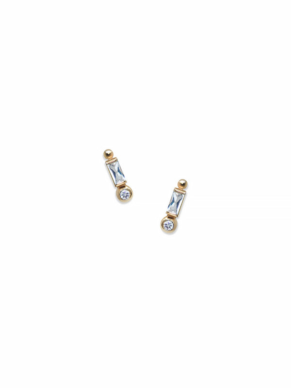 Anzie x Mel Soldera Cléo Baguette Stud