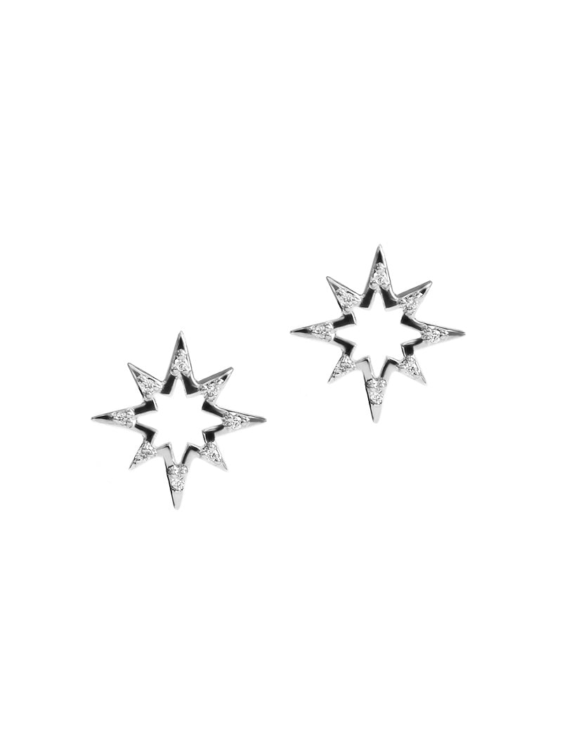 Clous D'oreilles Étoile Creuse Aztec