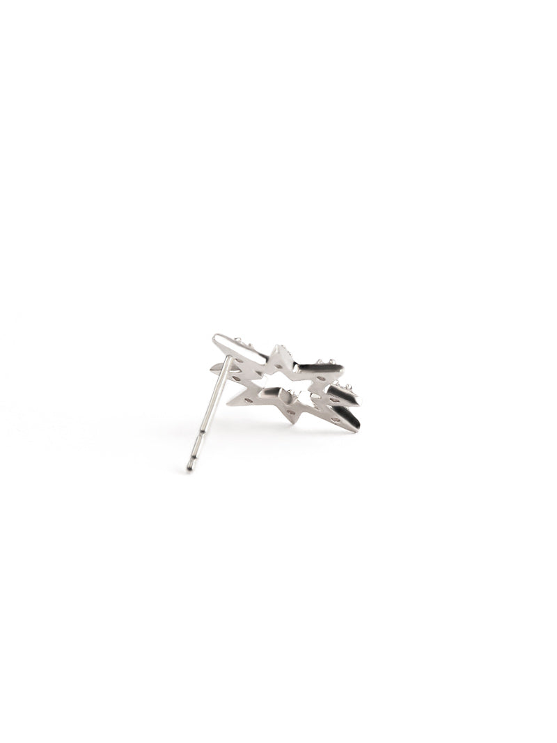 Clous D'oreilles Étoile Creuse Aztec