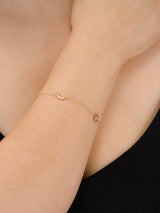 Micro Starburst Link Bracelet