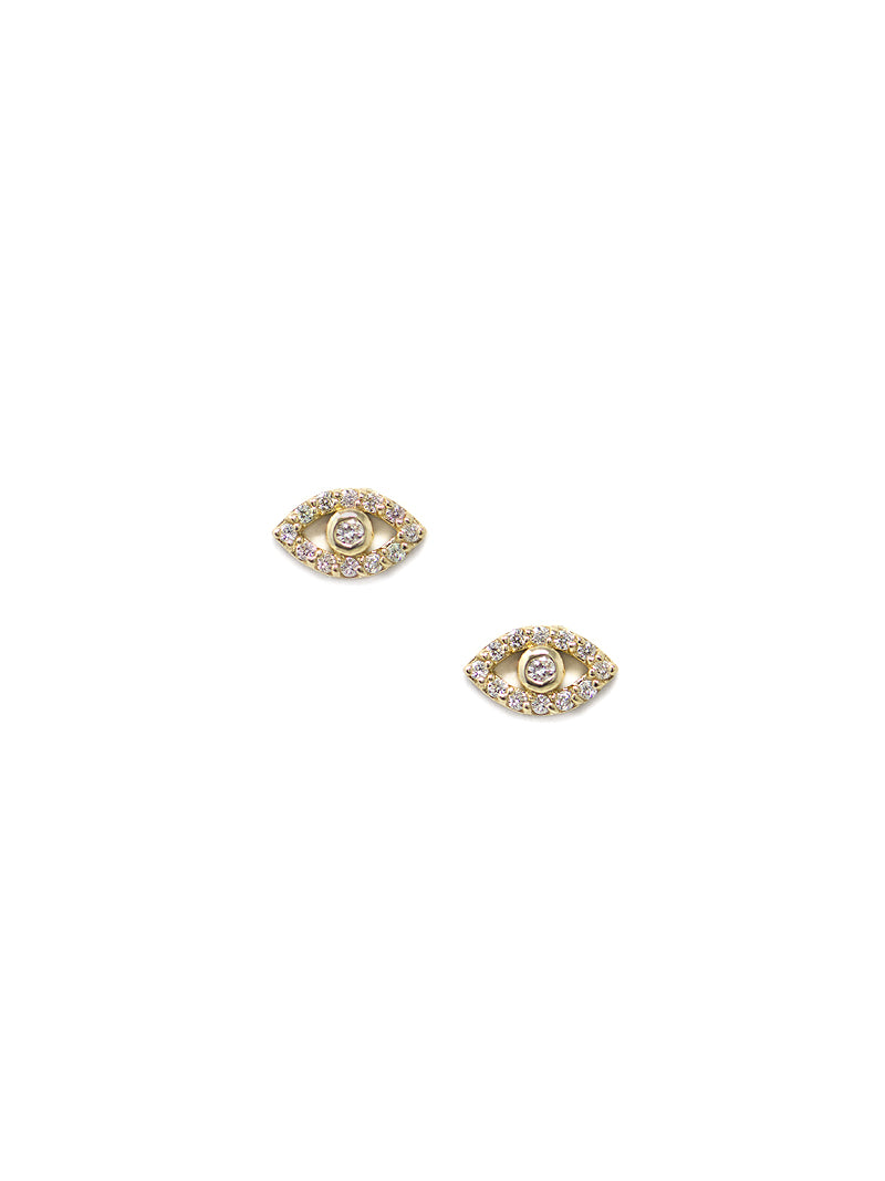 Classique Pavé Clous Mauvais Oeil 