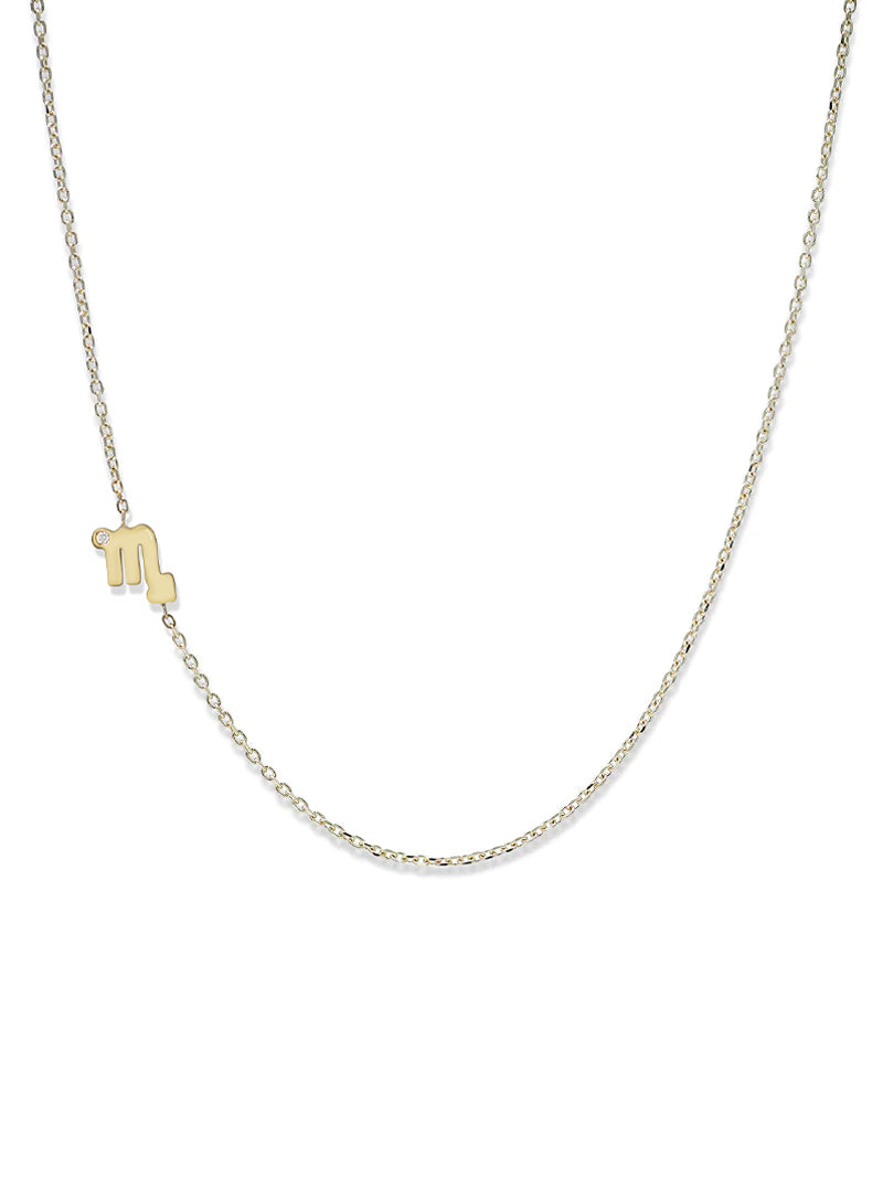 Collier Zodiaque Love Letter