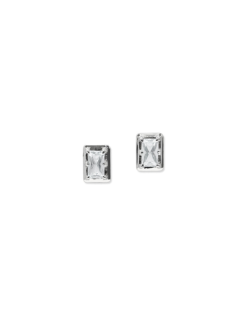 Cléo Carré Baguette Studs