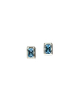 Cléo Carré Baguette Studs
