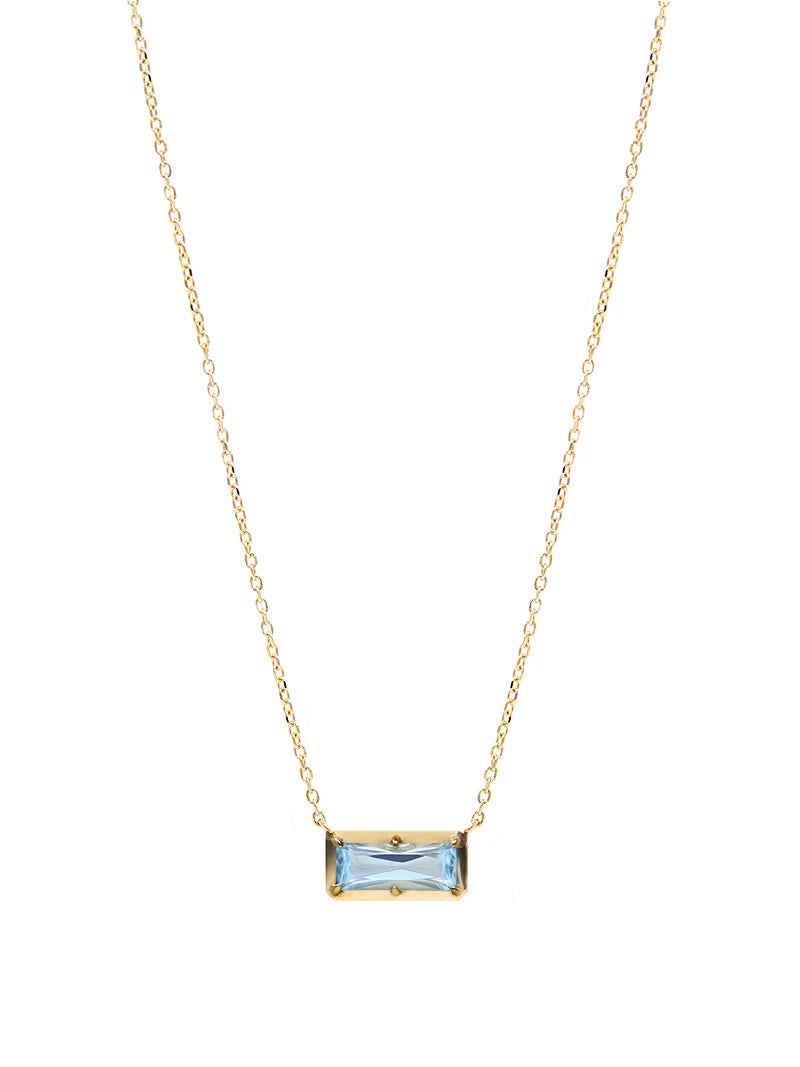Collier Baguette Cléo Carré