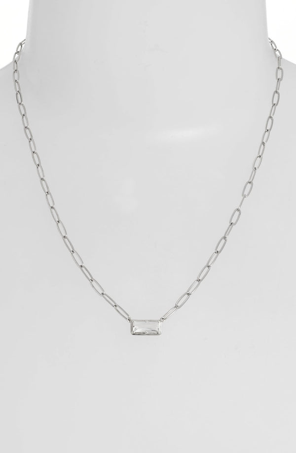 Collier Baguette Cléo Carré