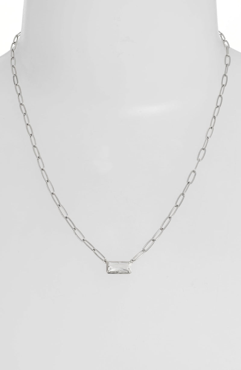 Collier Baguette Cléo Carré