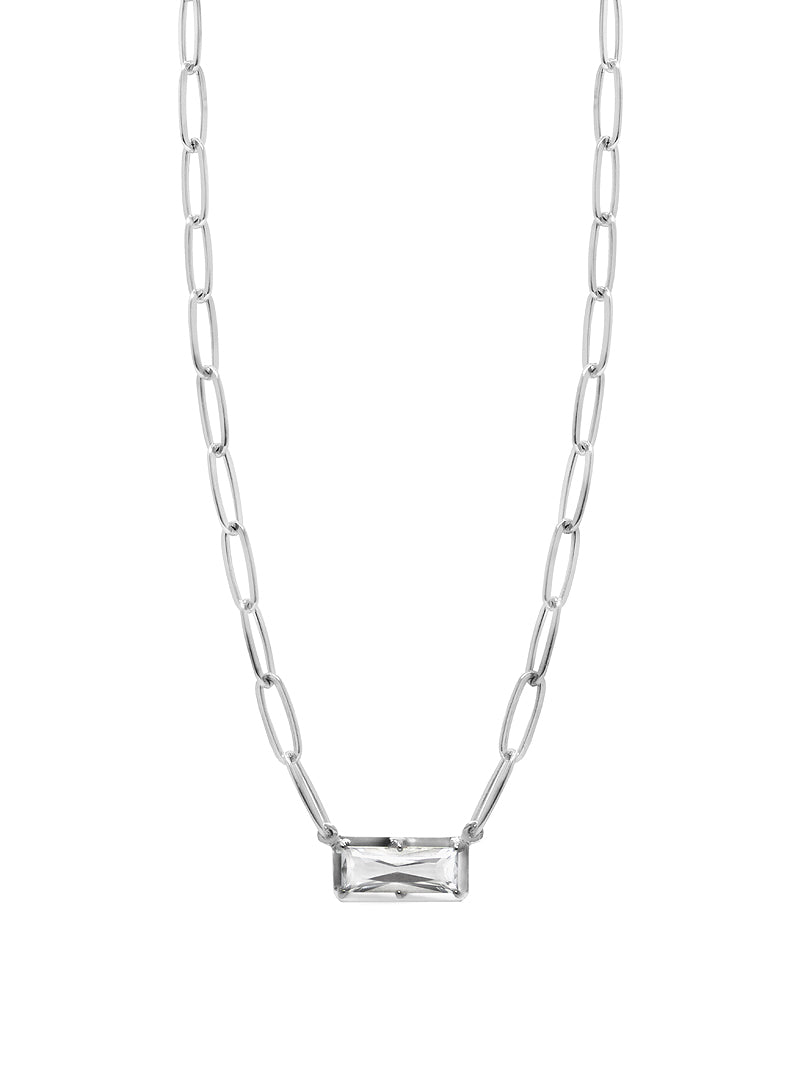 Collier Baguette Cléo Carré