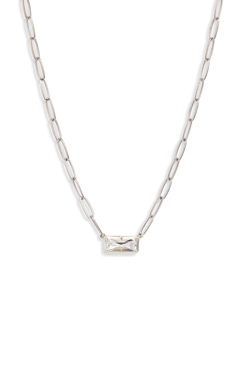 Collier Baguette Cléo Carré