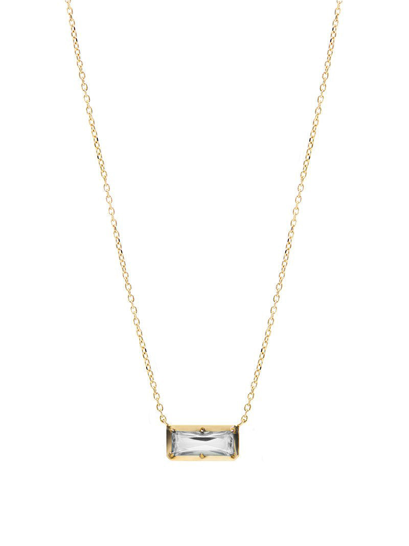 Collier Baguette Cléo Carré