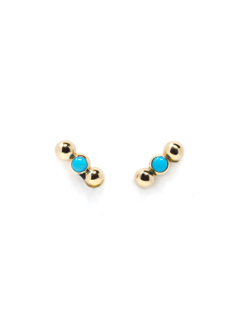 Dew Drop Marine Bar Studs