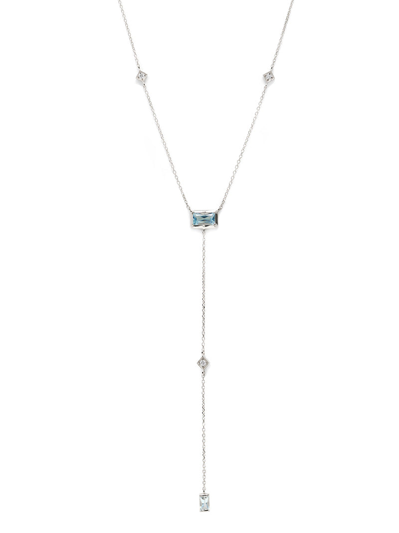 Cléo Carré Y-Necklace