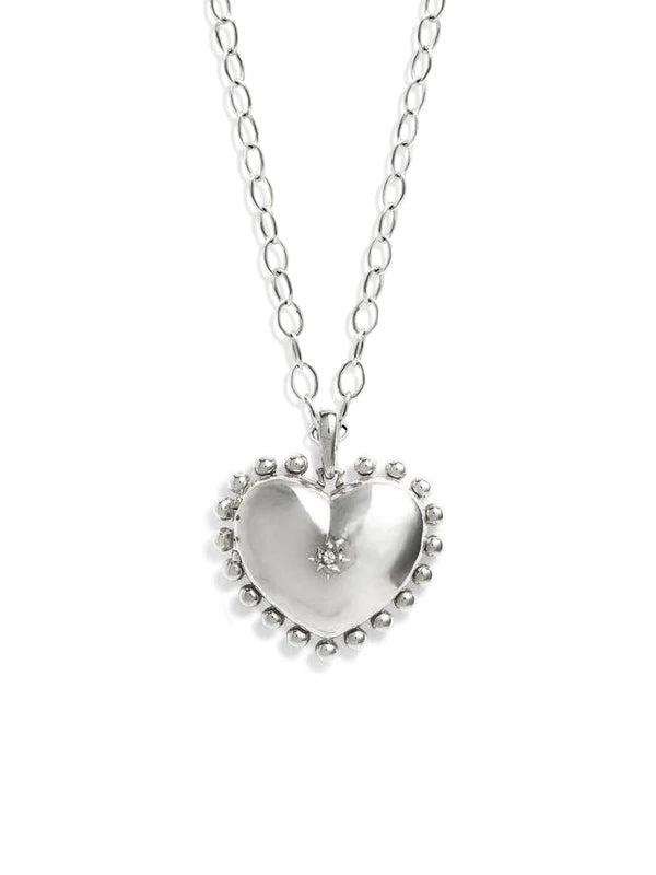 Pendentif Médaillon Cœur Dew Drop