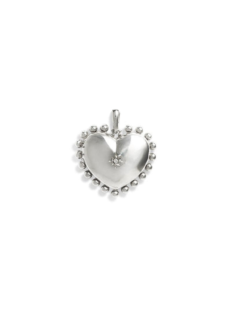 Pendentif Médaillon Cœur Dew Drop