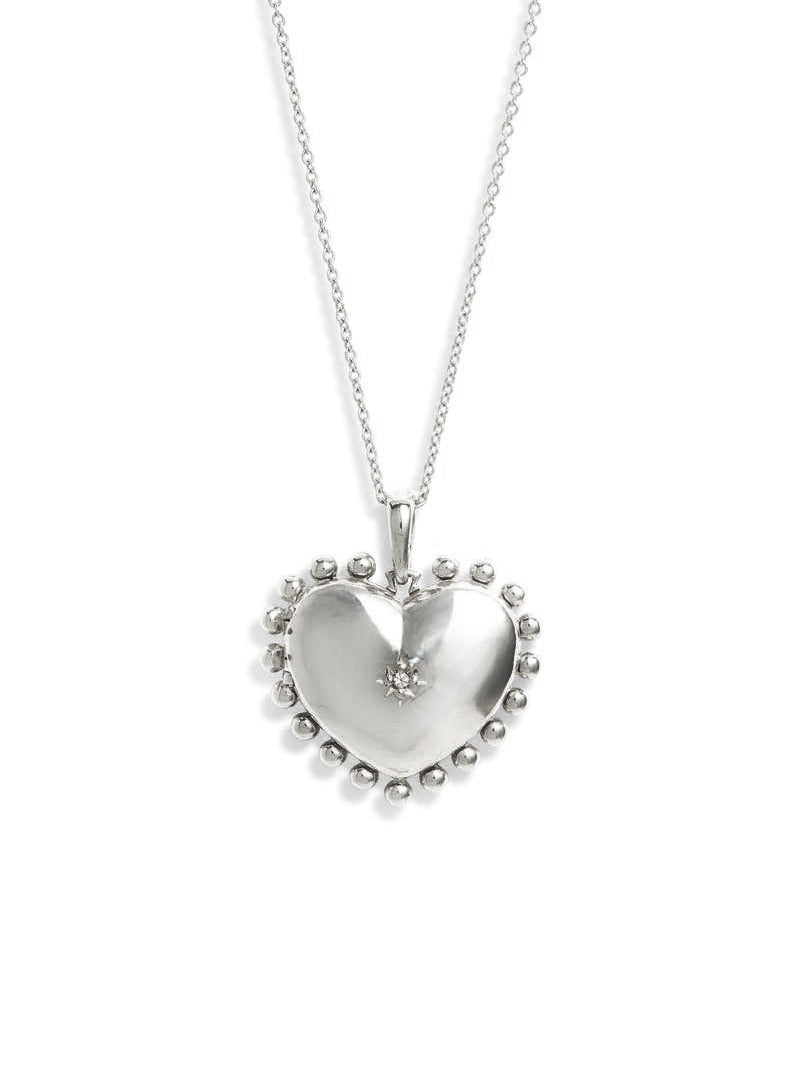 Pendentif Médaillon Cœur Dew Drop