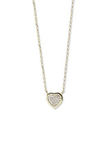 Classique Pave Heart Necklace