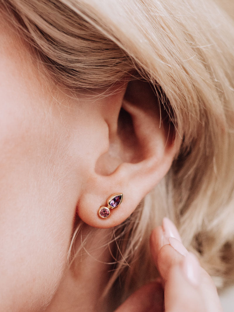 Classique Pear Studs