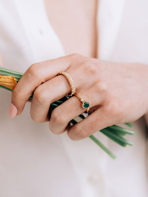 Dew Drop Bonheur Ring