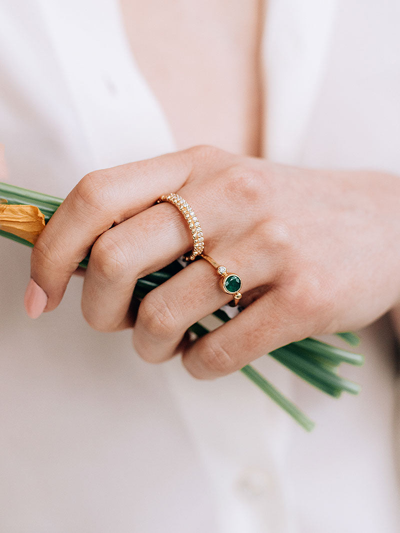 Dew Drop Bonheur Ring