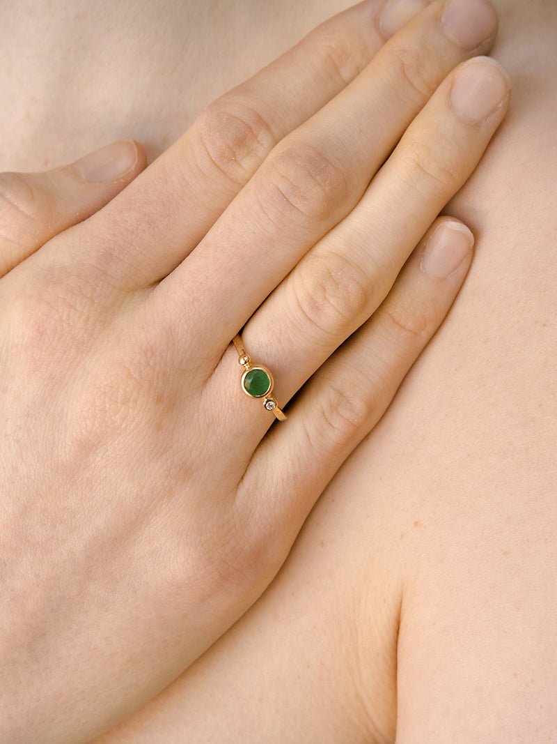 Dew Drop Bonheur Ring