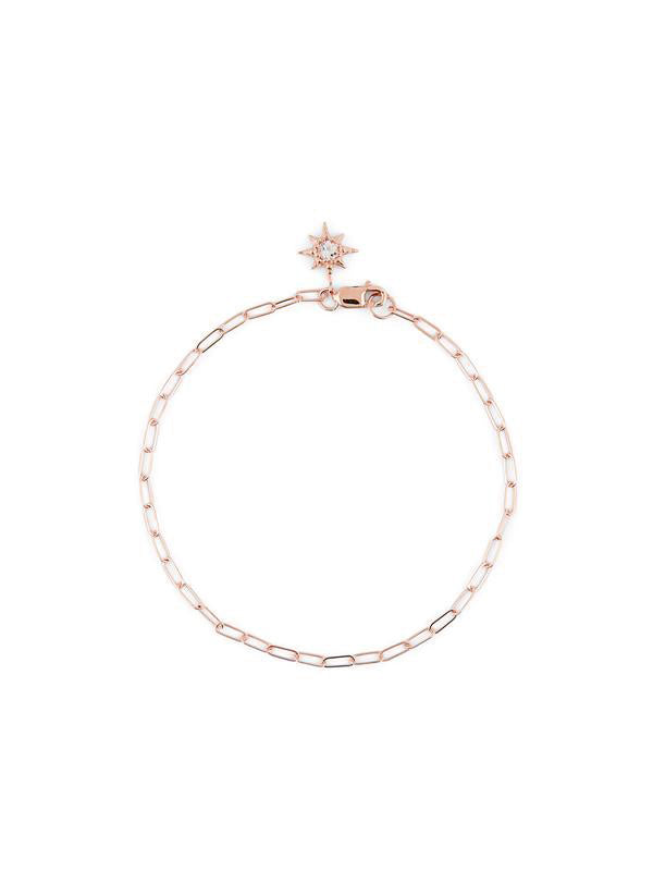 Classique Paper Clip Starburst Bracelet