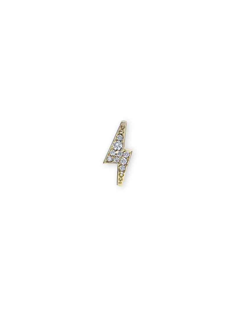 Aztec Lightning Bolt Studs