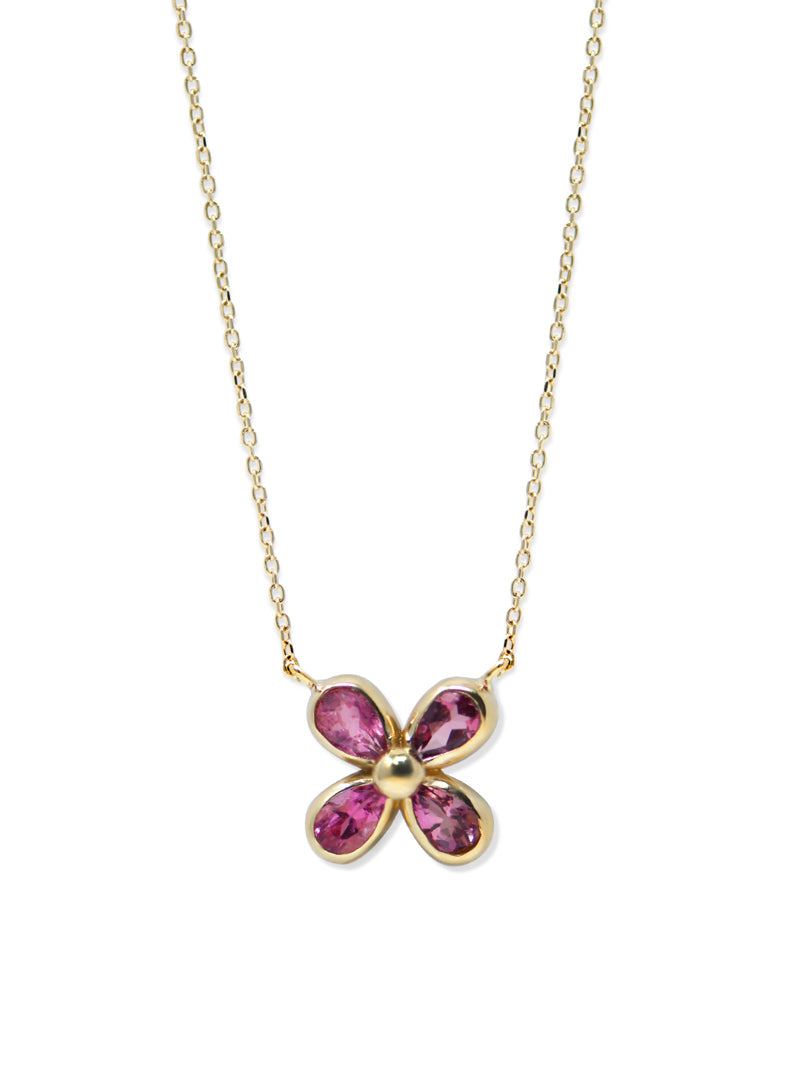 Bezel Bouquet Daisy Pendant