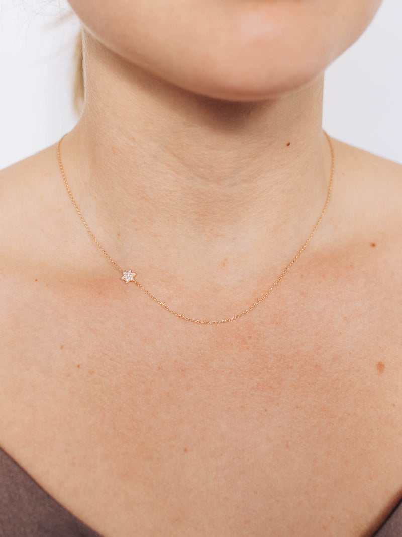 Collier Love Letter Étoile de David Pavée 