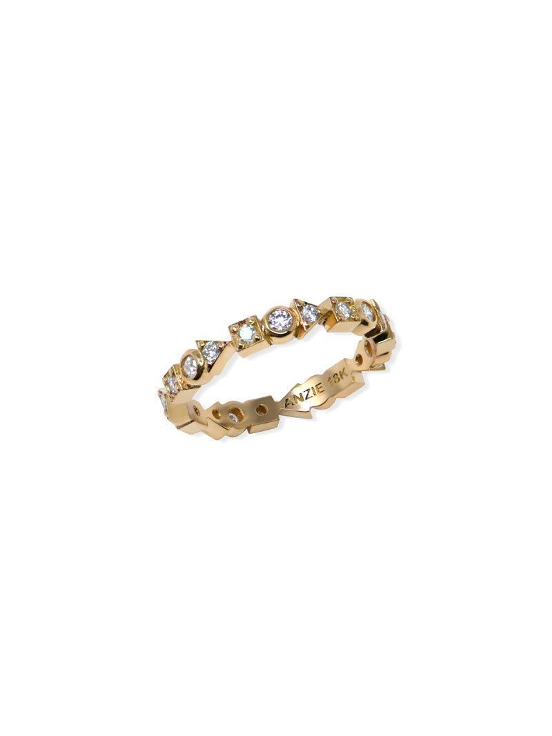 Cléo Geometric Eternity Ring