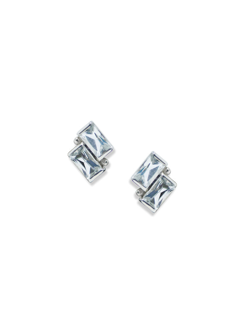 Cléo Deux Carré Studs