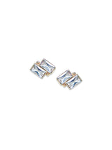 Clous d’Oreilles Deux Carrés Cléo