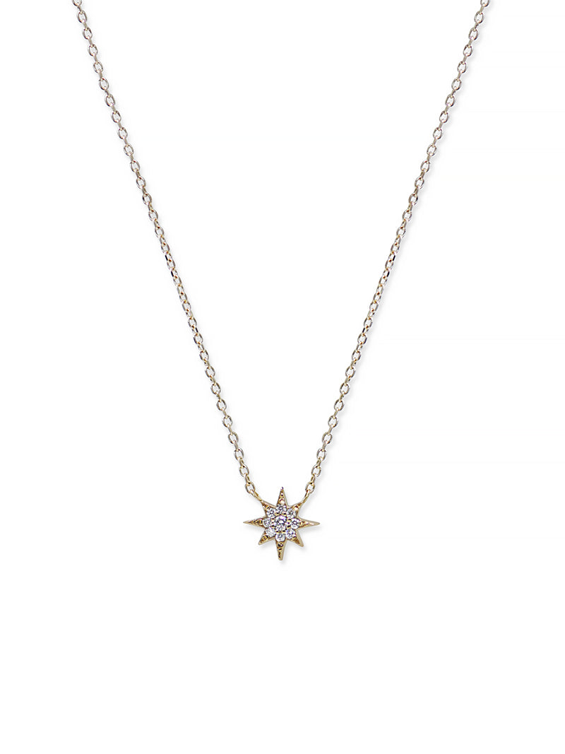 Mini Aztec North Star Necklace