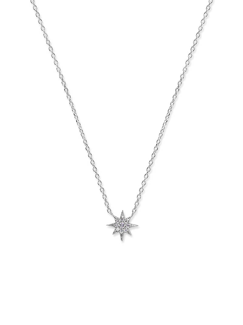 Mini Aztec North Star Necklace